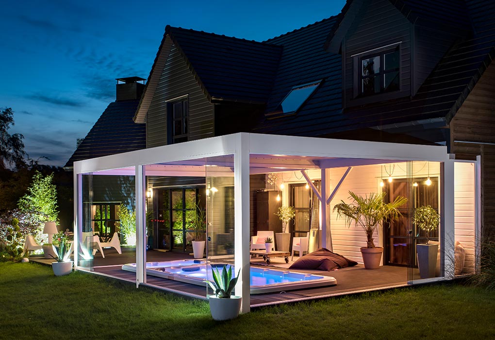 Louvered Pergola