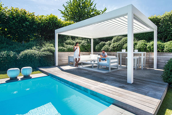 Louvered Pergola