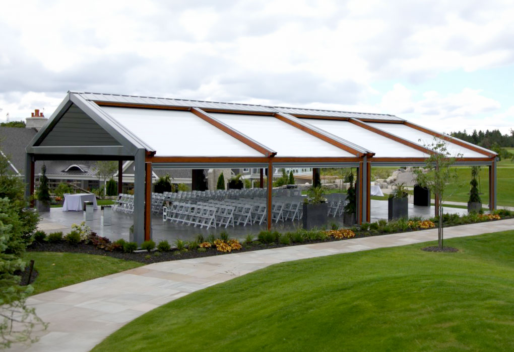 Hospitality Retractable Pergola