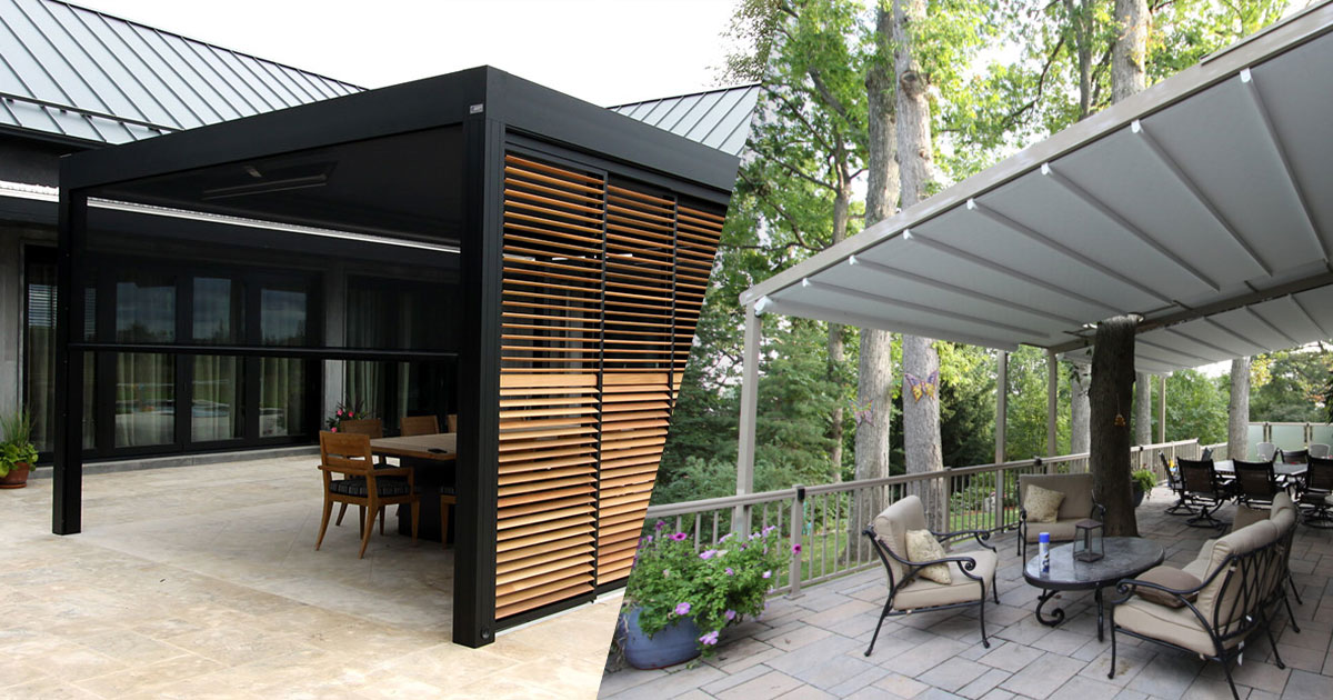 Louvered vs Retractable